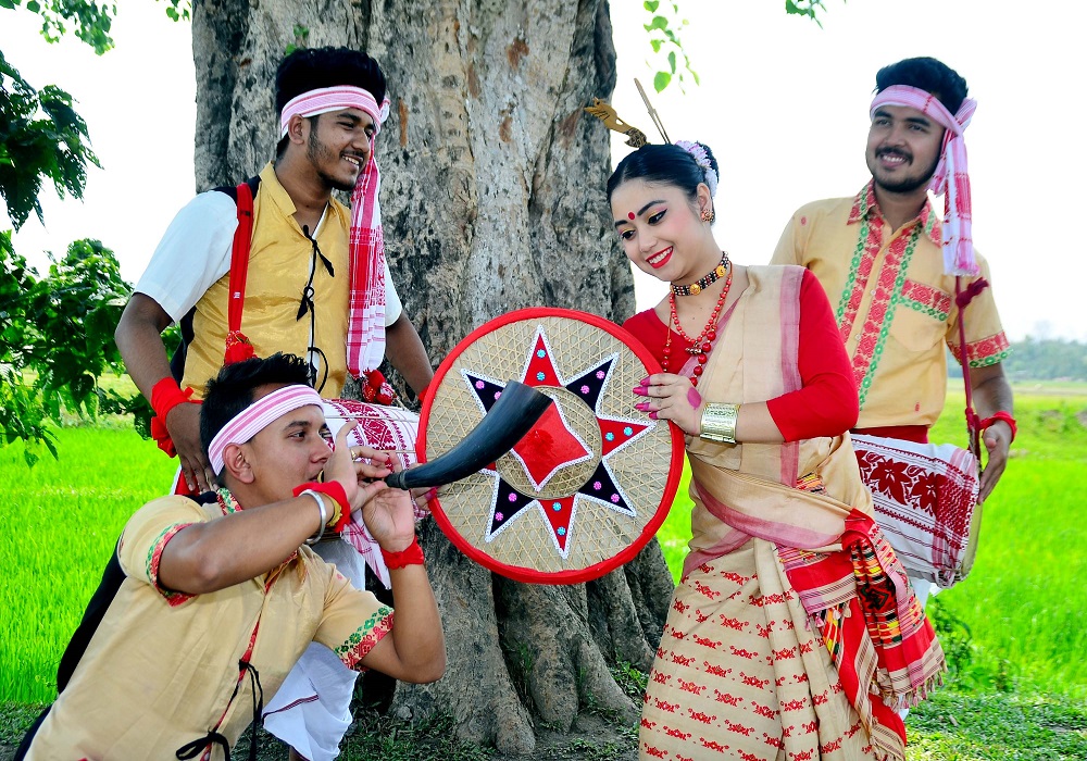 Assam Traditional Dance Costume