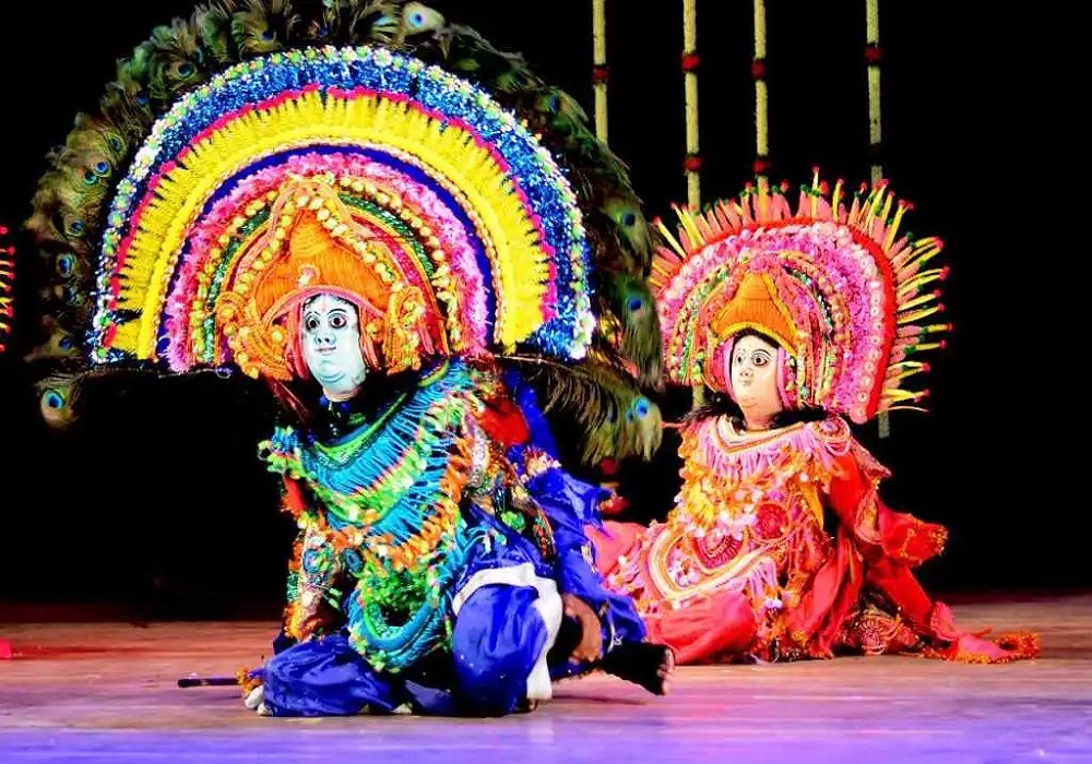 West Bengal Traditional Dance Costume