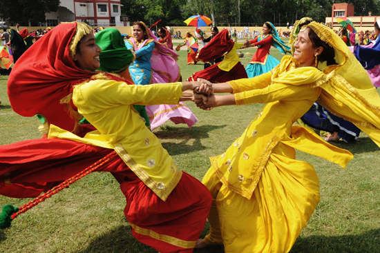 Punjab Folk Dance Performance