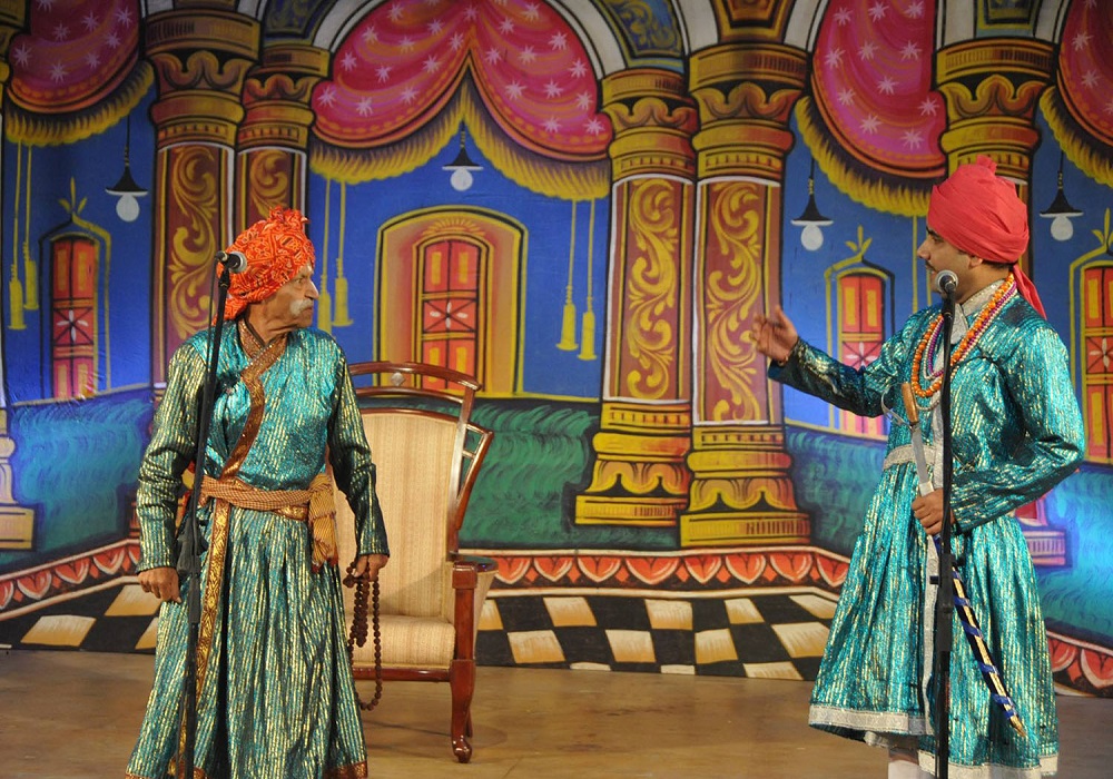 Uttar Pradesh Traditional Dance Costume