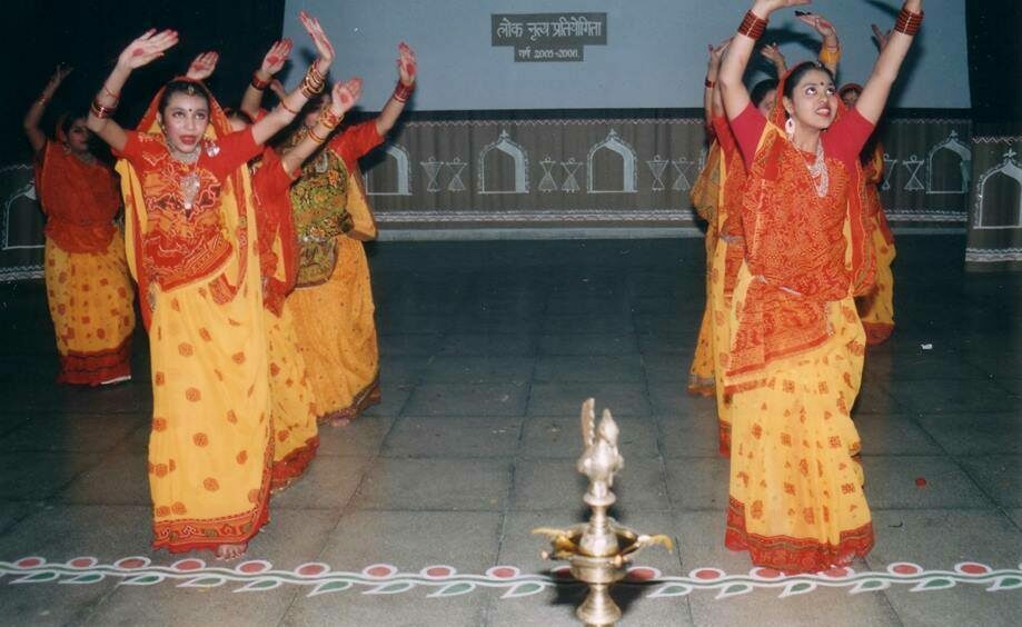 Kajari Dance During Monsoon Festival