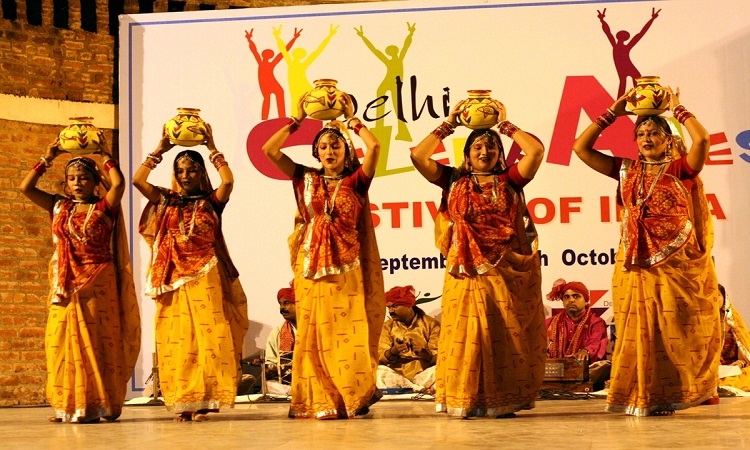 Bihar Folk Dance Group Performance