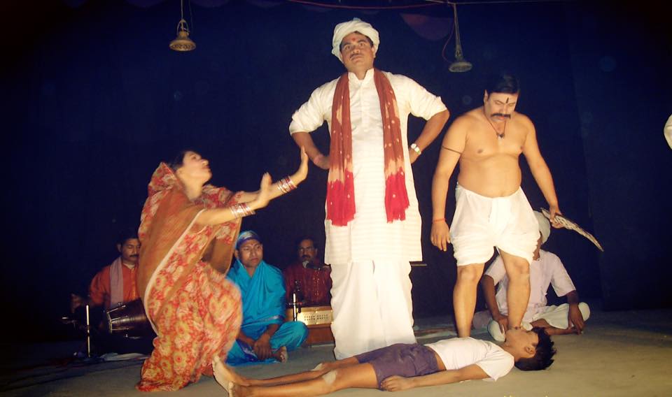 Traditional Bidesia Dance Costume