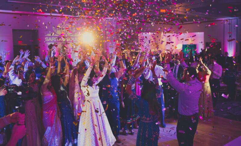 Bollywood star stage performance