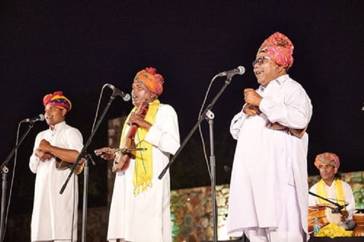Traditional Ahirani folk music performance