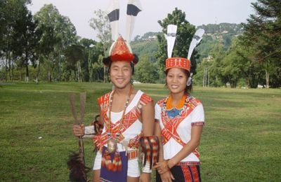 Bhoksa Lokgeet folk singer performing