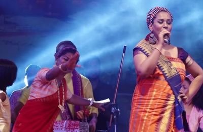 Bodo Lokgeet folk singer performing
