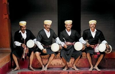 Coorgi (Kodava) Lokgeet folk singer performing