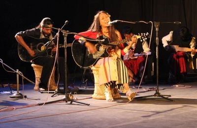 Khasi Lokgeet folk singer performing