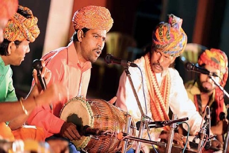 Indian folk music performance