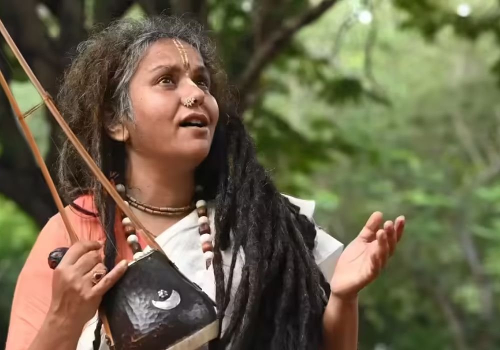 Traditional Bengali folk music performance by Bengali singer