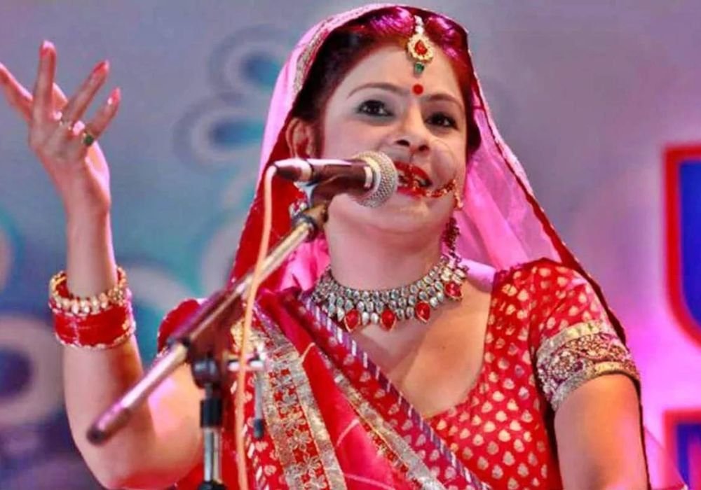 Traditional Bhojpuri folk music performance