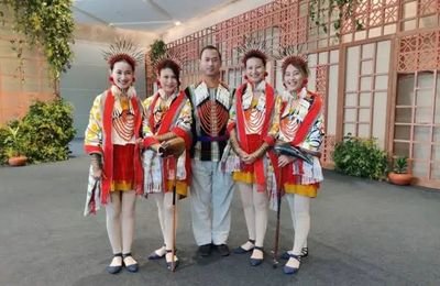 Zeliang Lokgeet folk singer performing